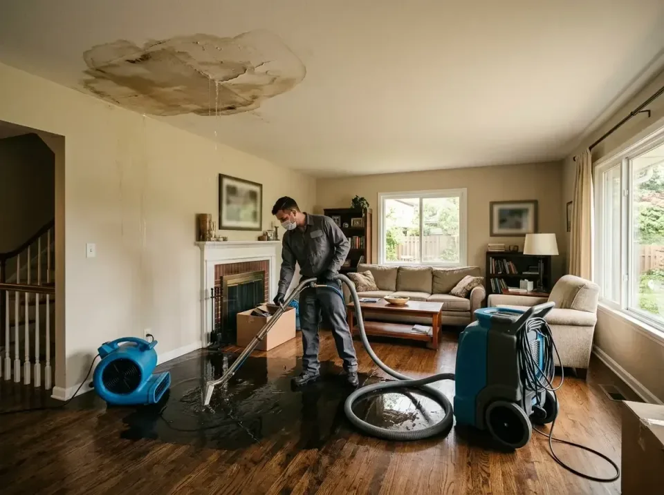 attic-pipe-burst-ceiling-drip-008 — frequently asked questions, Water Damage Restoration & Carpet Care in Byram, CT